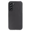 For Samsung Galaxy S21 FE 5G Litchi Texture Magnetic Case Genuine Cow Leather Coated PC Shockproof Phone Cover