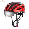 Bicycle Helmet Mountain Bike with Goggles Men's and Women's Hard Hats Road Bike Outdoor Cycling Equipment
