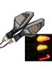 Motorbike Blinker Motorcycle LED Turn Signal Lights Front Rear DC 12V 2Pcs/set Signal Lamp Moto Accessories