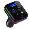 Auto Mp3 Musik Player Bluetooth V 5,0 Hände Frei Anruf USB U Disk Fm Sender Schnelle Ladegerät