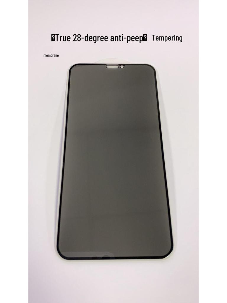 Anti-Peep Gehärtete Folie für iPhone 16 Pro Max, 14, 13, 12, 17, 15
