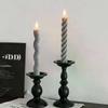 Long Spiral Silicone Candle Mold DIY Twisted Long Rod Wax Stick Craft Molds Home Decor Tool Geometry Candles Making Supplies