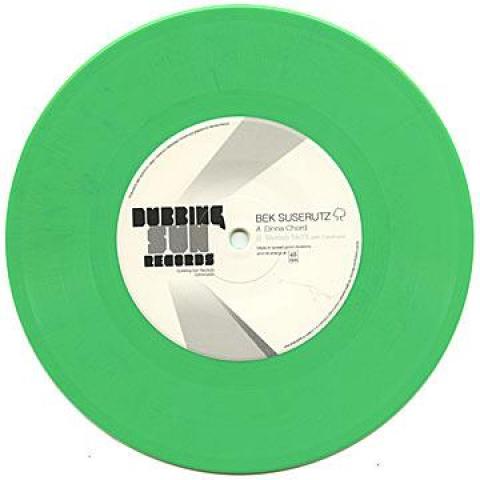 7inch Record BEK SUSERUTZ - Dinna Chord (Coloured Vinyl) / Weis DSRVINYL001 Dubbing Sun Rec 2012 Europe Reggae, Ska & Dub