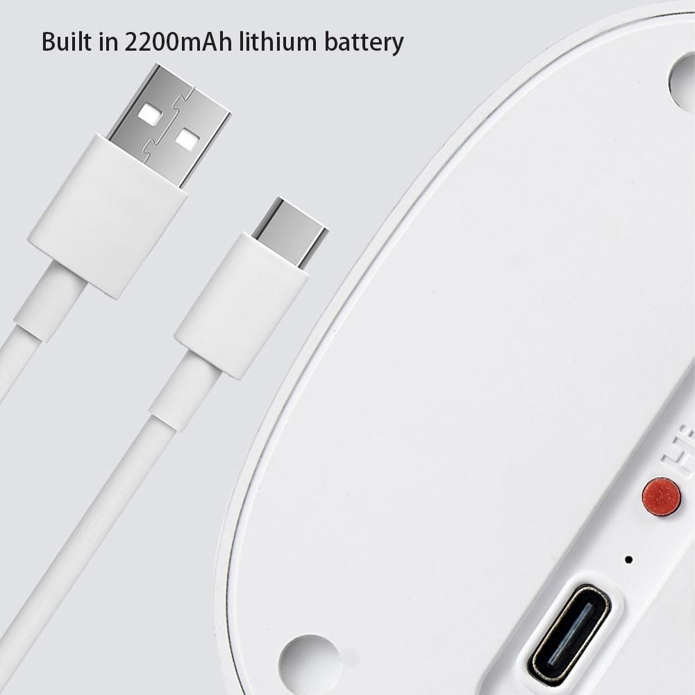 Motion Sensor Light Type-c Rechargeable 2200mA Battery Cordless Automatically Lights Up Safe Lights for Stairs Hallway Bathroom