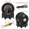 MAIMEIMI Automobile 50~150℃ Oil Temperature Gauge with White Light 2" 52mm Oil Temp Meter+Sensor 1/8NPT for Racing Car 12V