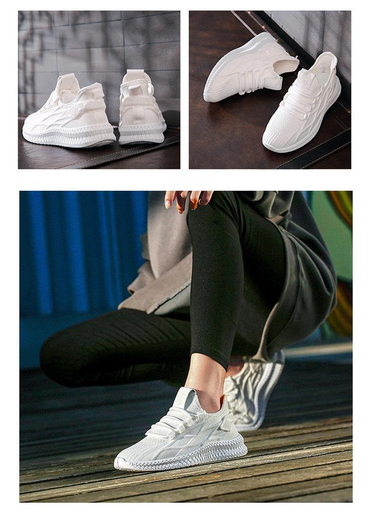 Trendy Waterproof Stain-Resistant Flyknit Shoes for All Seasons