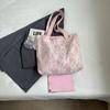 New Fabric Lace Design Women's Shoulder Bag White Lace Fashion Popular Dating Business Commute Shopping Friends