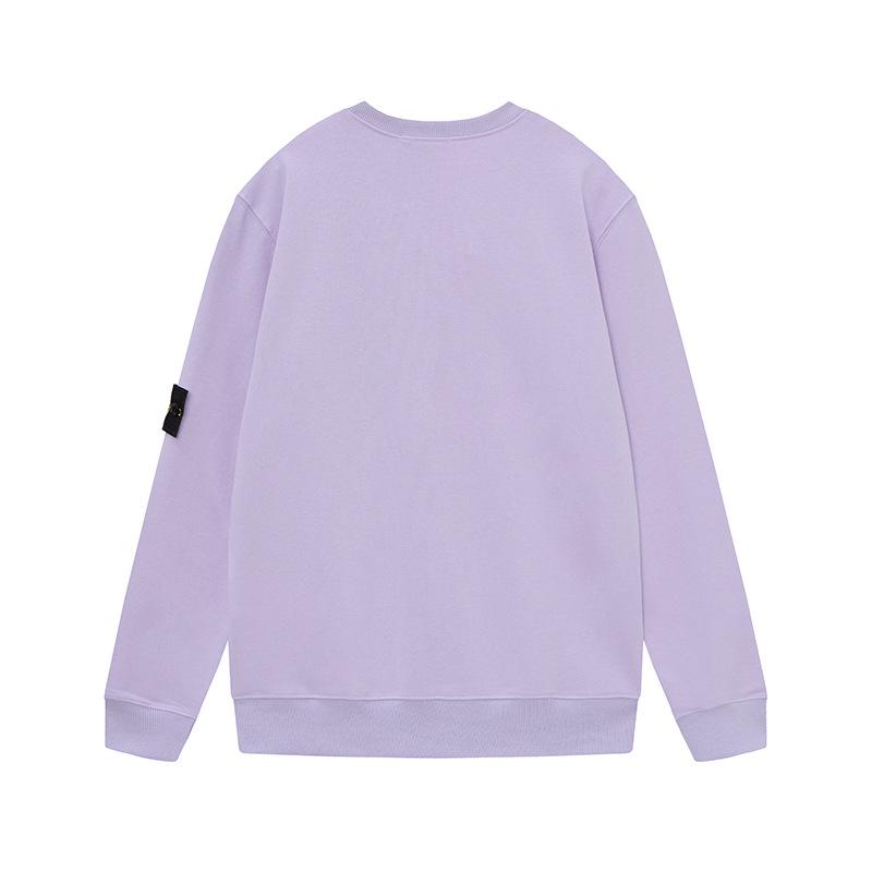 Hanorac Unisex Clasic cu Glugă Stone Monkey Island - Culoare Uni, Gât Rotund, Mânecă Lungă, Design cu Emblema