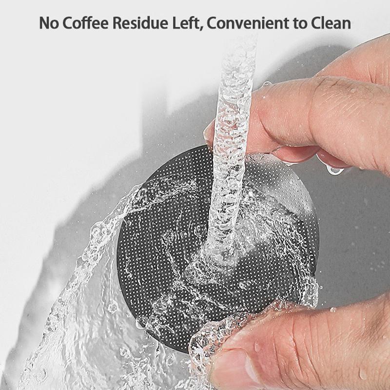 Écran de Puck de Café Réutilisable Durable - Acier Inoxydable 304 Porte-Filtre à Café pour 51/54/58mm Accessoire Barista KFGL01