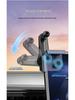 Longqi Car Phone Holder, One-Button Lock, Navigation Mount for New Energy Vehicle Console Screen.