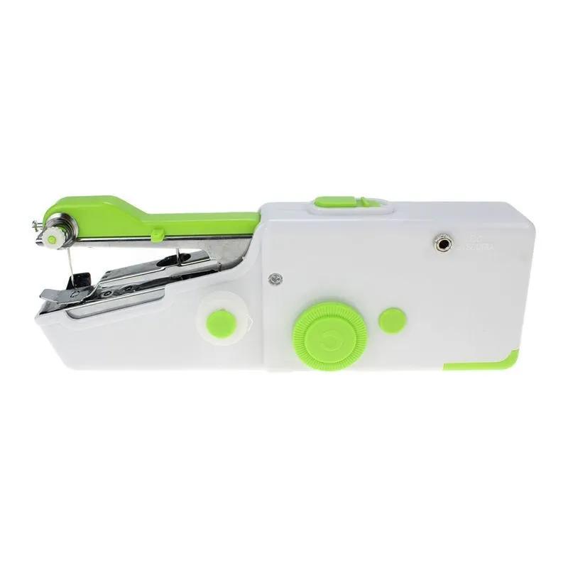 Mini Sewing Machine Handheld Portable Electric Sewing Machine with Bobbin for Needlework Handwork Home Travel Sewing Accessories