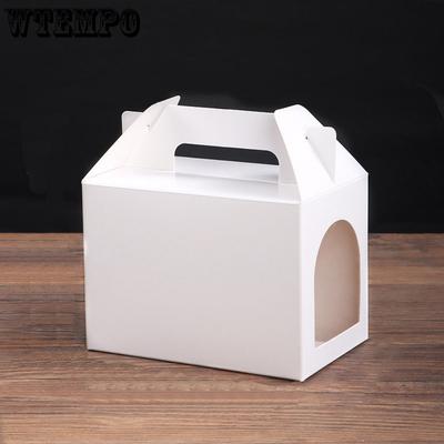 15pcs White Party Favors Boxes Foldable Gift Boxes Goodie Cases Decorations Adopt Pet Gift for Birthday Wedding Bridal Shower Party Favors Treat Boxes