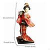 Geisha Doll HandCrafted Figurine Traditional Japanese KimonoClad G1