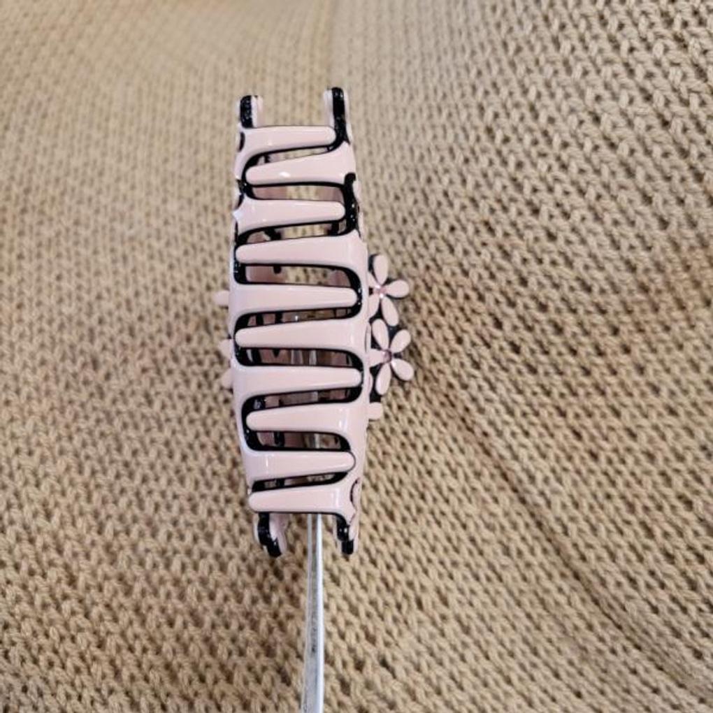 Atria Materiał akrylowy, miękki i wytrzymały klips do włosów na pół głowy SMIHPAC0002