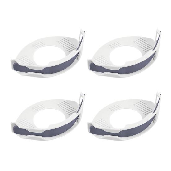 4Pcs Bed Sheet Holder Anti-Slip Design Easy to Install Fixing Strips Bedding Fixer Clips Bedding Accessories