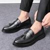 Fashion Autumn Men Shoes Leather Men Dress Shoes Luxury Men's Business Oxfords Classic Gentleman Shoes 2025
