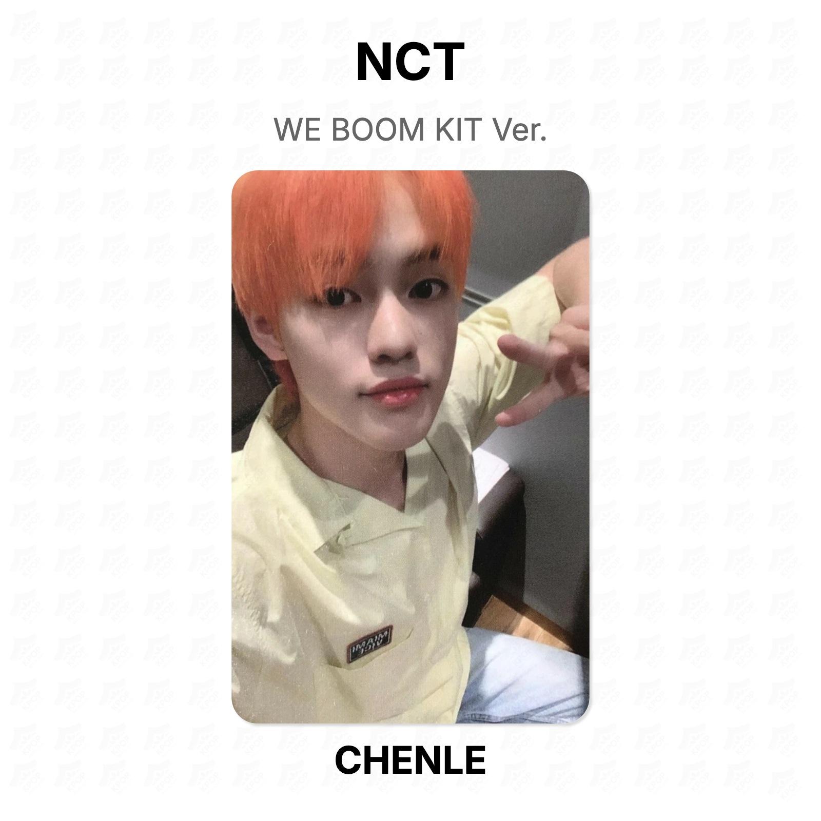 NCT WE BOOM KIT Ver. Official Photocard CHENLE