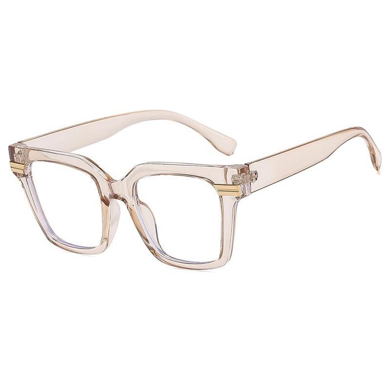 Fashion Oversized Glasses Frame Women Men Big Face Vintage Glasses Large Size Optical Spectacle Frame Unisex Accessories
