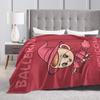 Super Weiche Decke Ballerina Cappuccino Italienisches Gehirnfäule Meme Hexe Wurfdecke Flanell Tagesdecke für Couch Sofa Bettbezug