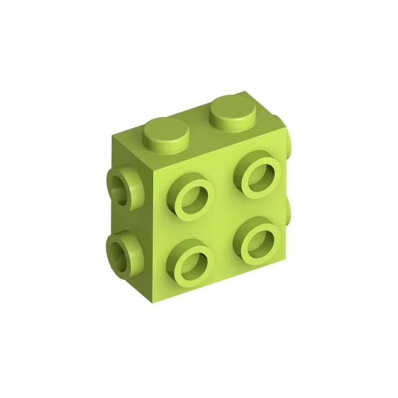 

Нетоксичный 20 шт. Специальный Moc Кирпич 1X2X1 2/3 С Отверстиями С 3 Сторон Совместимый С 67329 Деталями Модели Игрушки Пазлы Для Детей