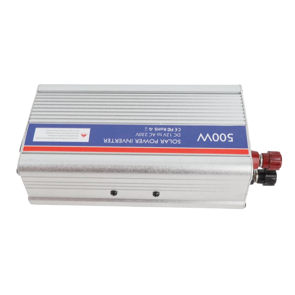 12V Input 230V AC Output 500W Converter Safe for Car Appliance