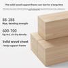 Height adjustable Solid Wood Side Table Sofa Bedside Laptop Desk For Living Room Bedroom Study Writing Book Shelf Organizer