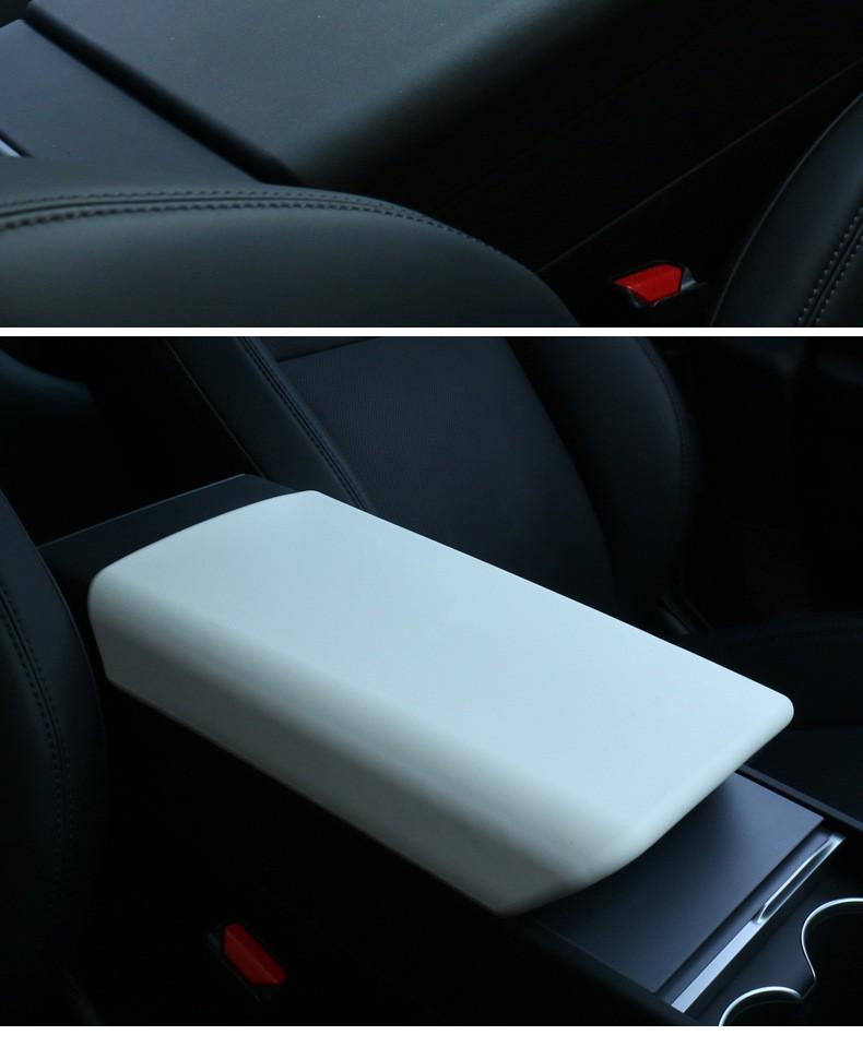 Customized Armrest Box Cover for Tesla Model Y/3 Center Console