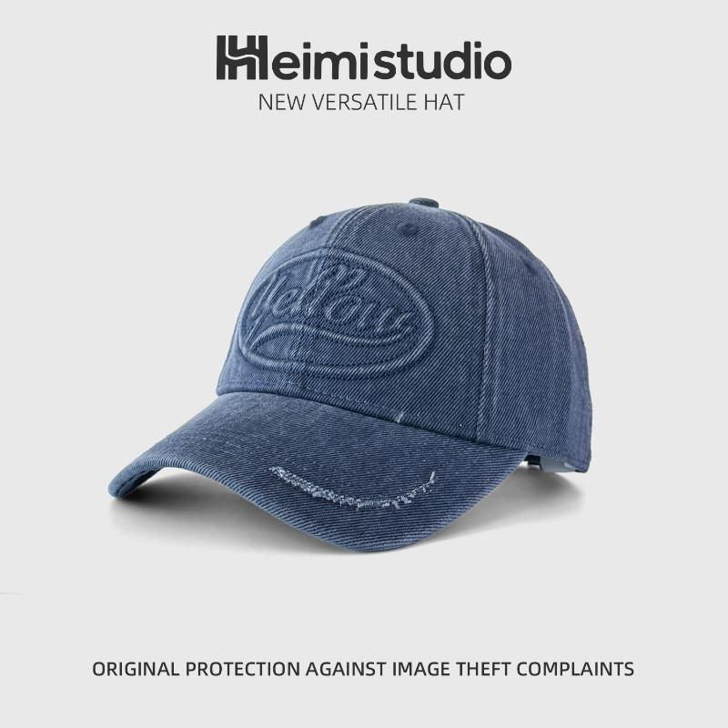 25 Early Autumn New Hat Women's Cap Letters Show Face Small Versatile Deep Top Casual Baseball Cap