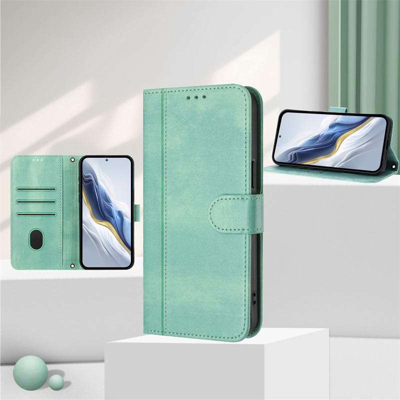 Casing For Realme C11 2021 C12 C15 C17 C20 C21 C21Y C25 C25S C30 C30S C55 4G Leather Wallet Pocket Card Slots Flip Case Cover