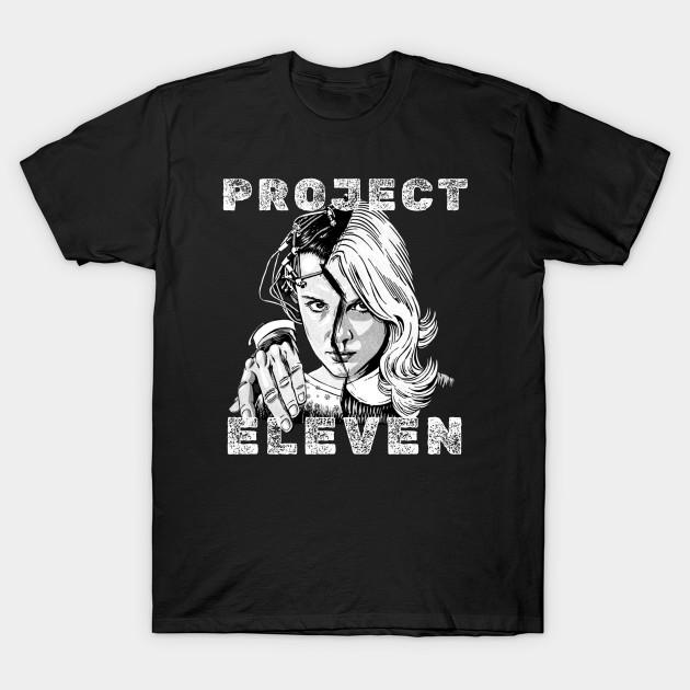 

Men Black Print T-shirt Project Eleven No-Cut Transfer Paper Print Cotton Tshirt XL чорний