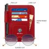 Car Sun Visor Organizer Multi-Pocket Card Glasses Storage Holder for Alfa Romeo AlfaRomeo Giulietta 159 Giulia 147 Mito 156