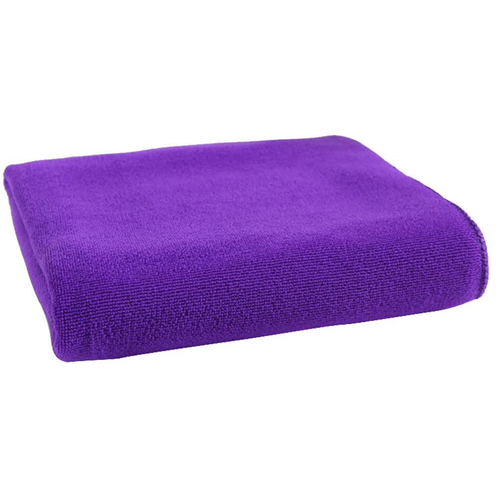 Microfiber Bath Towel Large Quick Dry Lightweight Super Absorbent Texture for Spa Beach Swimming Camping Women Dark Purple