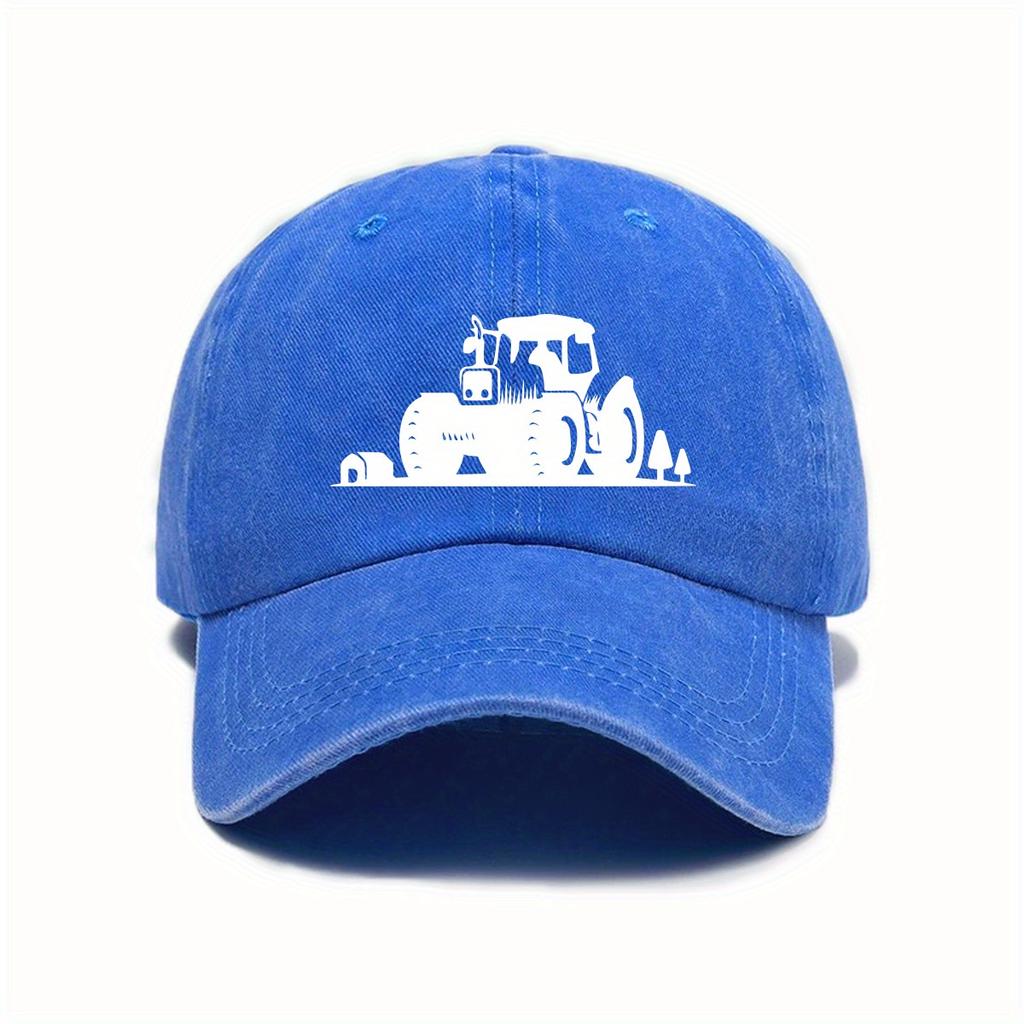 Retro Washed Baseball Cap Adjustable Sun Protection Fashionable Outdoor Activity Dad Hat