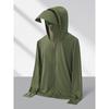UPF 50+ Eisseide Sonnenschutz-Hoodie - UV-Schutz Radjacke für Männer & Frauen