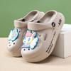 Stylish Lightweight And Unicorn Pattern Kids Clogs For Boys And Girls Ideal Beach For