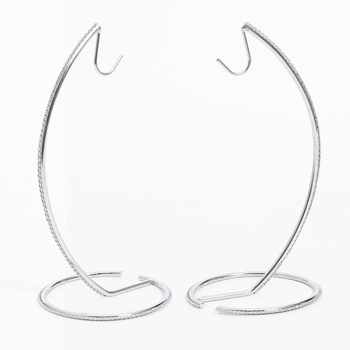 Astro Banana Stand, Silver, Hanging Banana Rack, Banana Holder, Banana Tree, 730-41