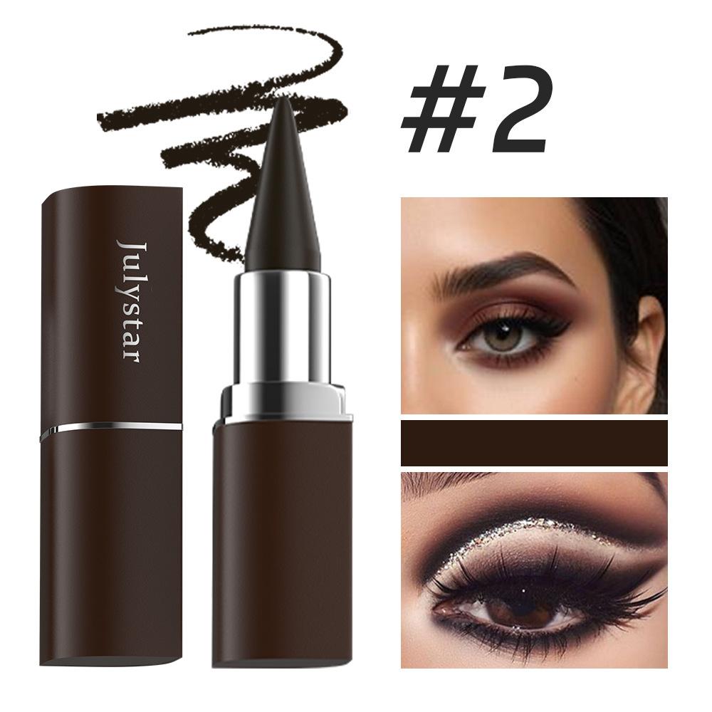 4PCS Beauty Easy To Color Multi-Color Eyeliner Set Lasting Waterproof Cool Black Matte Eyeliner Makeup