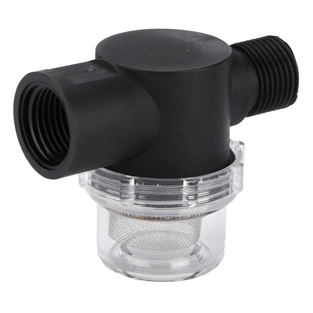 Water Pump Strainer 50 Mesh Stainless Steel Filter Screen with 1 2in TwistOn Pipe for RV