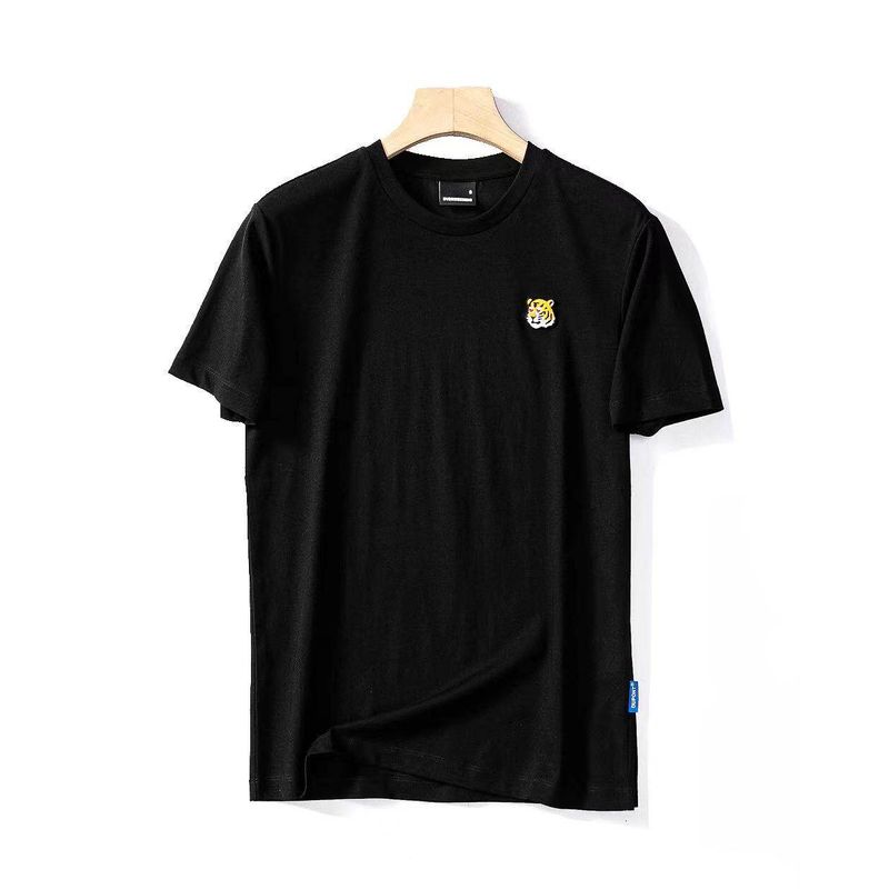 Dupont Sorona T-Shirt Men's Short-Sleeved 2024 New Summer Xinjiang Long-Staple Cotton Base Shirt Foreign Trade Embroidered T-Shirt