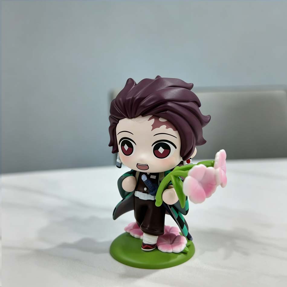 Demon Slayer Tanjiro Kamado Nezuko Anime Cartoon Figur Blind Box Kreative Personalisierte Statue Modell Ornament Überraschungsgeschenkbox
