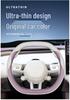 Model YU7 Steering Wheel Cover - Ultra-thin All-Season Grip for 2026 Car Interior Modification