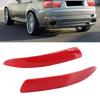 1 Pair Rear Bumper Reflector 63217158949 63217158950 Fit for E70 X5 20072013 (Left & Right)