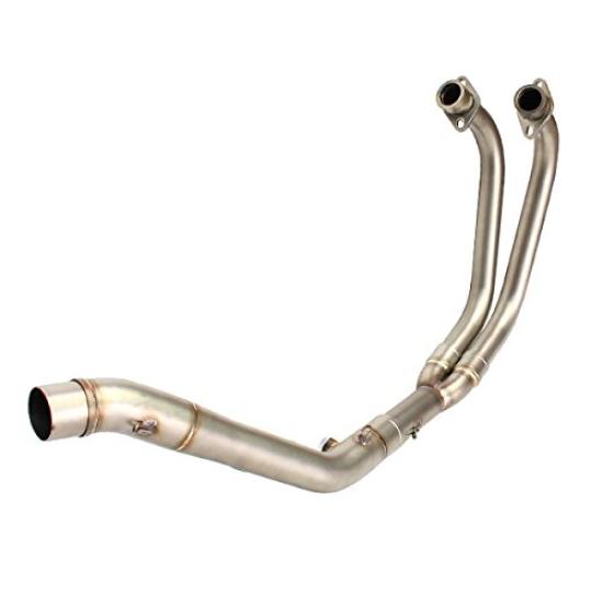 Exhaust pipe compatible with YZF R25 R3 MT25 Universal exhaust MT03. silencer, 50.8mm pipe, mid-pipe, muffler.