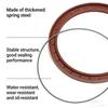 TC40/42/45FKM Skeleton Oil Seal Double Lip Spring High Temp Wear Resistant