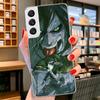 Attack Eren Cover Phone Case For Samsung Galaxy S26 S25 Edge S24 Ultra S23 S22 Plus S21 S20 FE Soft Fundas Shell Galaxy S25 S24