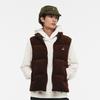 Kangol Corduroy Down Puffer Vest 6143 Brown