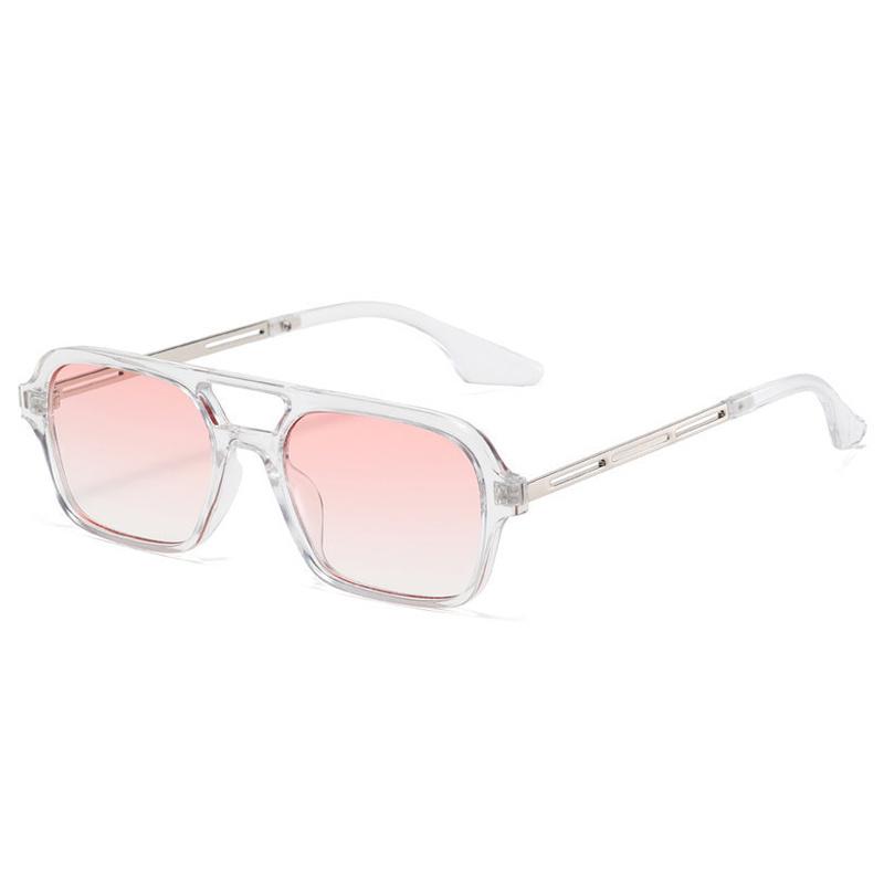 Čtvercové sluneční brýle s malým rámem Žena Značka Návrhář Móda Luxusní sluneční brýle Dámské Vintage duté leopardí modré Oculos De Sol