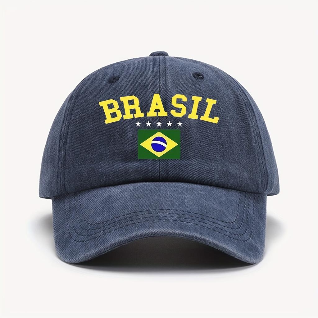 1 Casual Versatile Baseball Cap for Men  Breathable Fitted Duck Tongue Face Enhancing Urban Theme Print Map