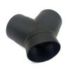 75mm Air Vent Ducting Y Piece Elbow Pipe Outlet Exhaust Connector For Eberspaecher Air For Diesel Parking Heater