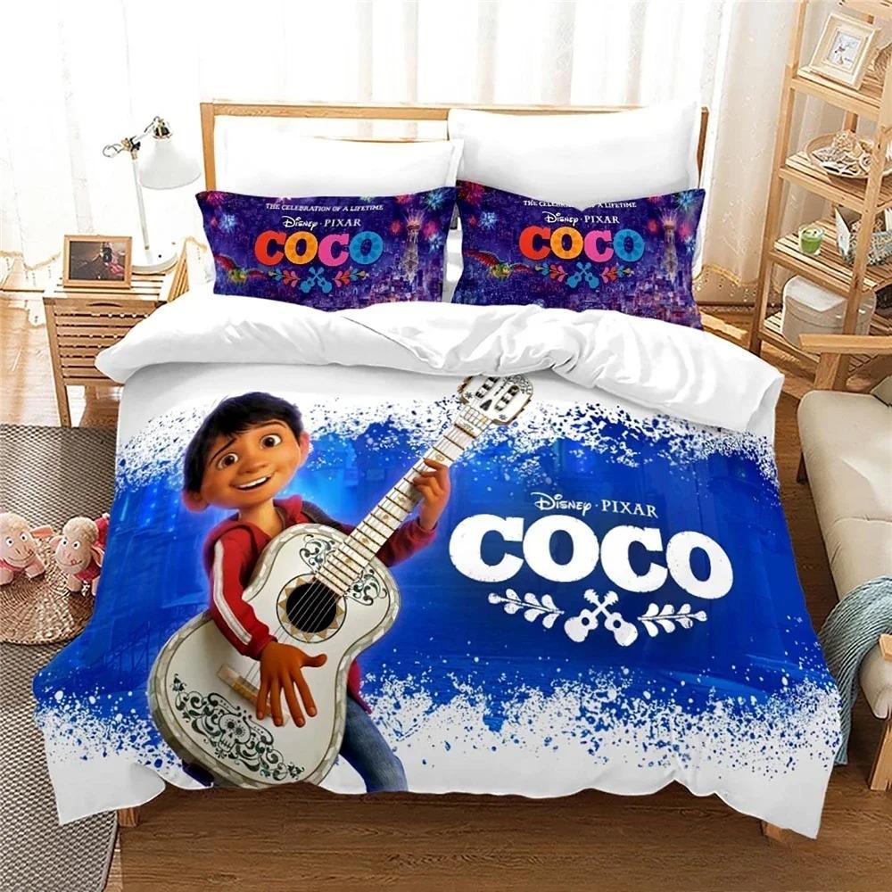 Comforter Cartoon Coco Bedding Set For Boys Single Twin Size Sets Teen S